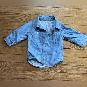 Gap Denim Button Down - Size 6-12 Months